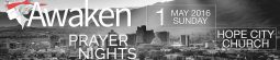 Awaken Prayer Night – May 1